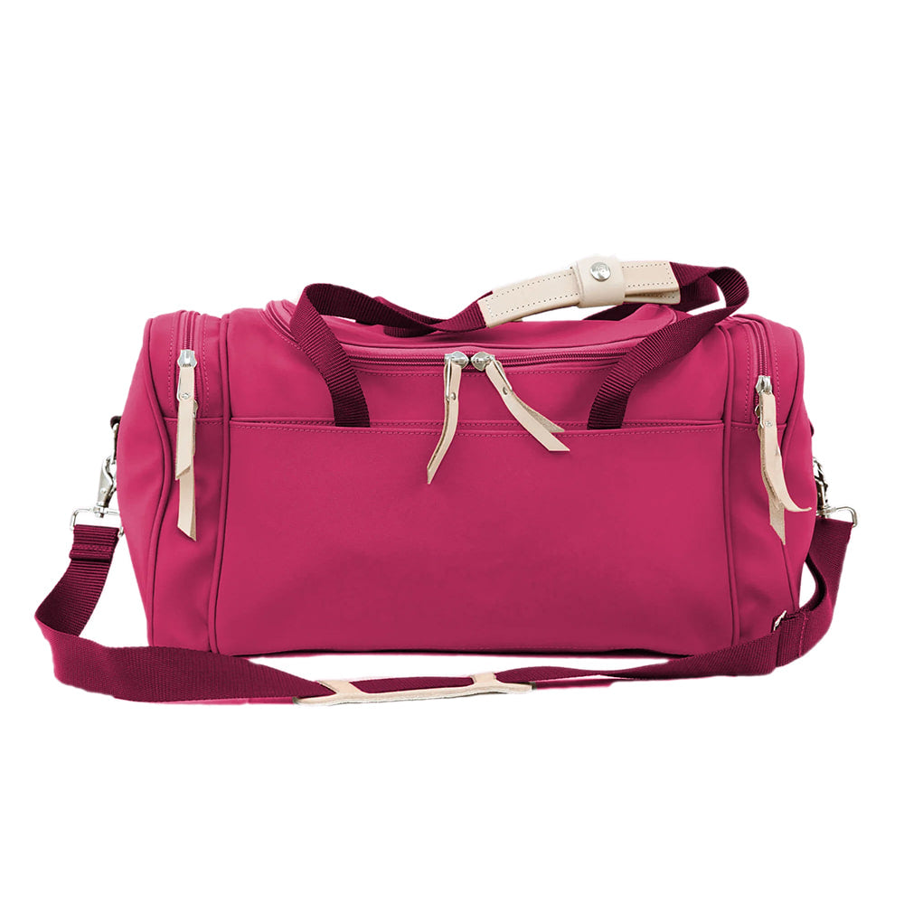 Jon Hart Other Berry Jon Hart Small Square Duffel  Berry Coated Canvas