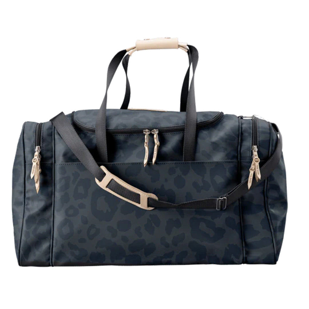 Jon Hart Other Black Leopard Jon Hart Large Square Duffel Bag in Dark Leopard