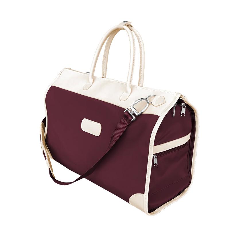 Jon Hart Other Burgundy Jon Hart Burgundy Coated Canvas Smithtown Bag