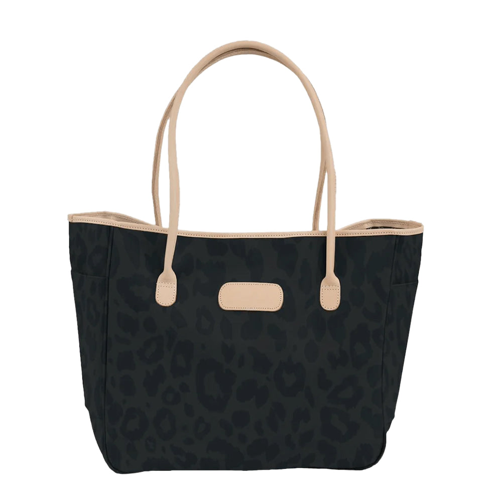 Jon Hart Other Dark Leopard Jon Hart Tyler Tote Dark Leopard Coated Canvas