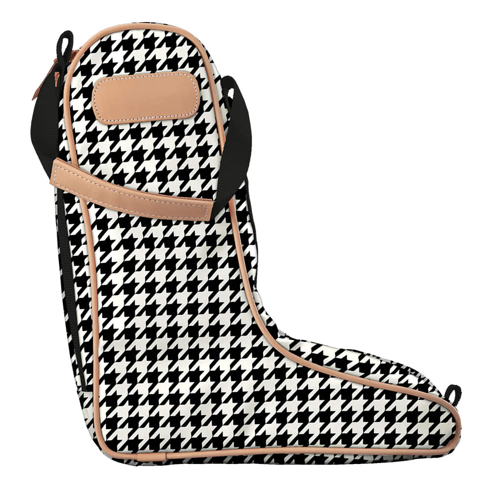Jon Hart Other Jon Hart Boot Bag Houndstooth Coated Canvas