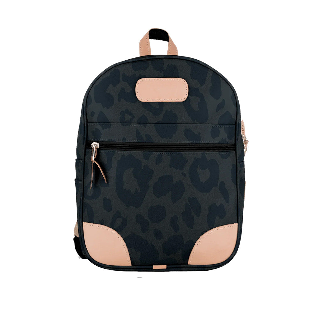 Jon Hart Other Jon Hart Dark Leopard Coated Canvas Backpack