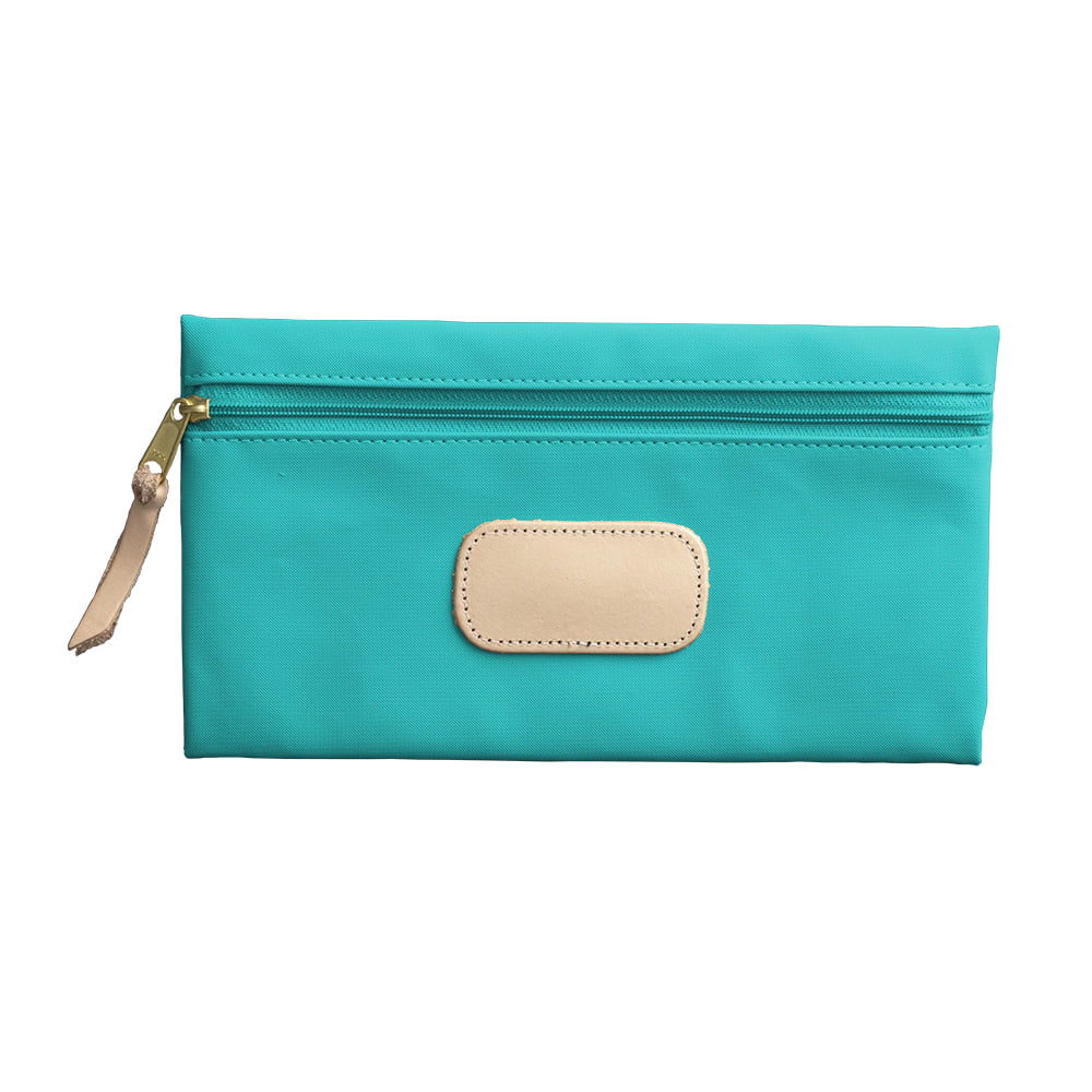 Jon Hart Other Jon Hart Large Pouch Teal Coated Canvas