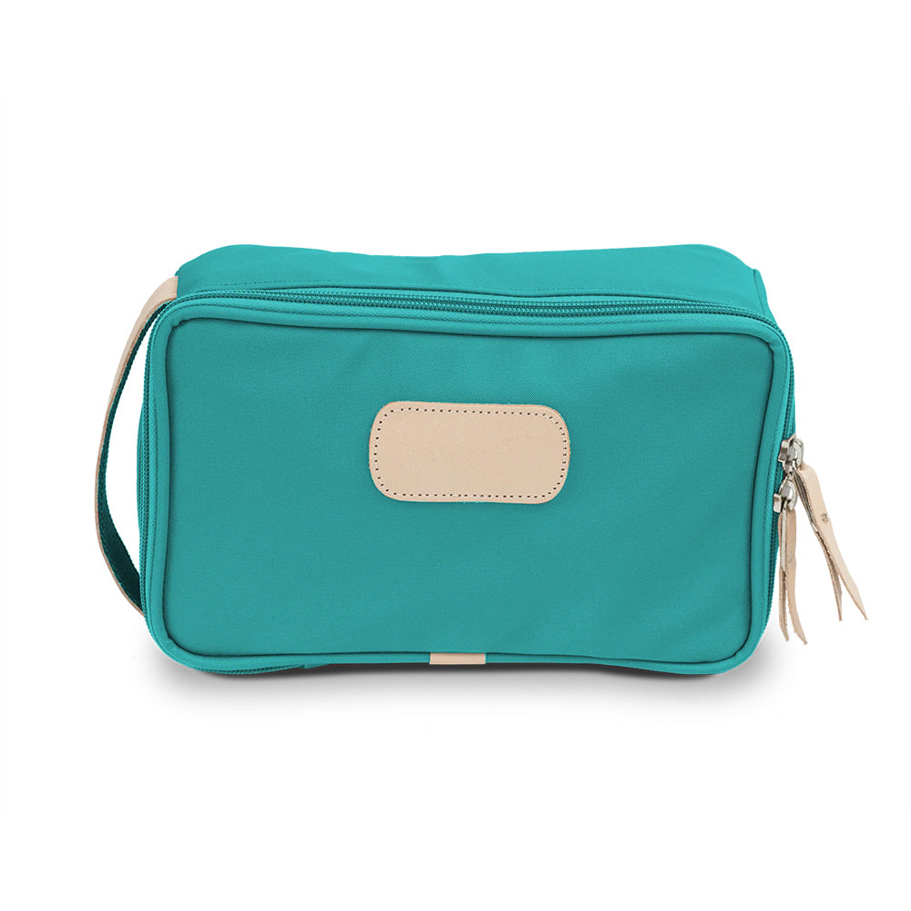 Jon Hart Other Jon Hart Small Travel Kit in Teal Coated Canvas Bag