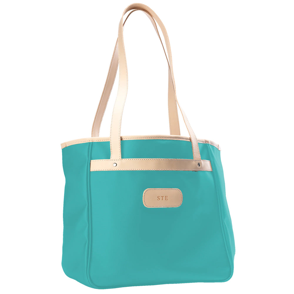 Jon Hart Other Jon Hart Teal Amelia Coated Canvas Tote