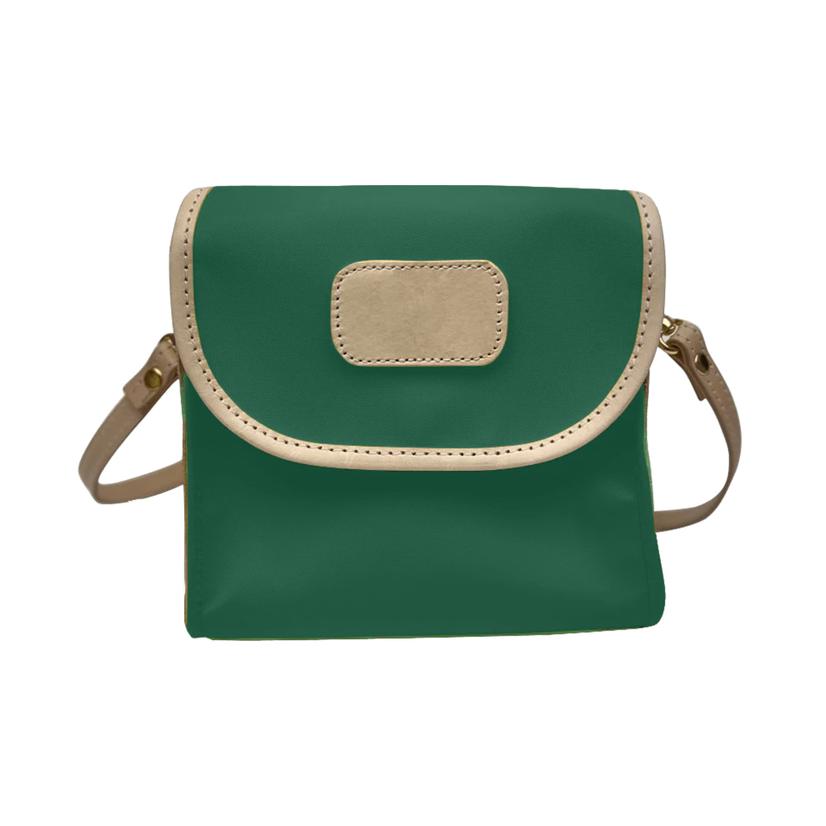 Jon Hart Other Kelly Green Jon Hart Kelly Green Coated Canvas Lillie Crossbody Purse