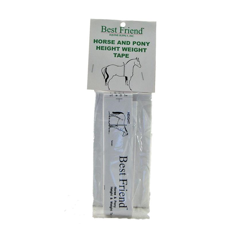 JTI Best Friend Horse Height-Weight Tape