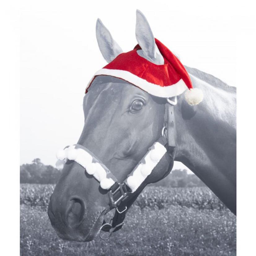 JTI Supplies Red / Horse Santa Horse Hat