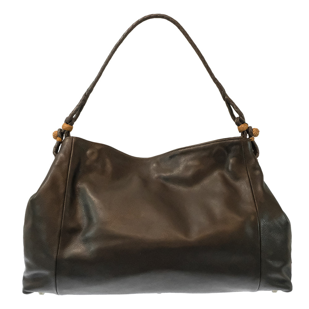 Juan Antonio Other Juan Antonio Brown Italian Leather Handbag