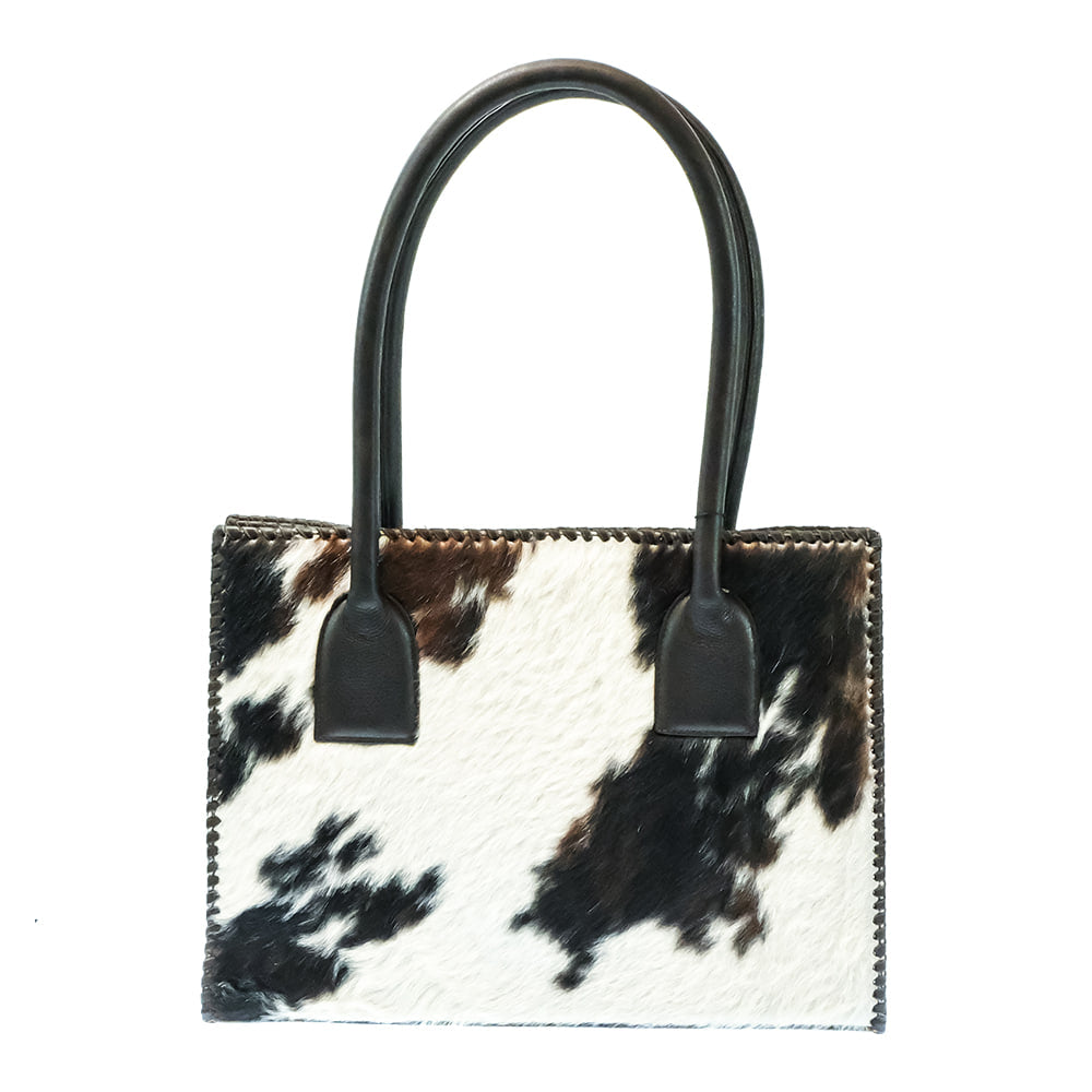 Juan Antonio Other Juan Antonio Croco Brown with Brindle Hair Handbag