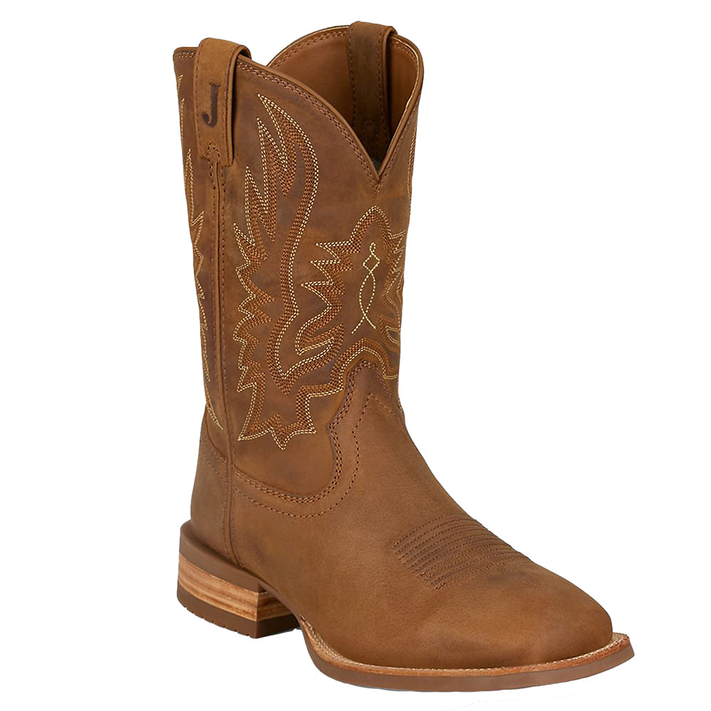 Justin Brands Footwear Justin Men's Rustle Brown Outlaw Boots