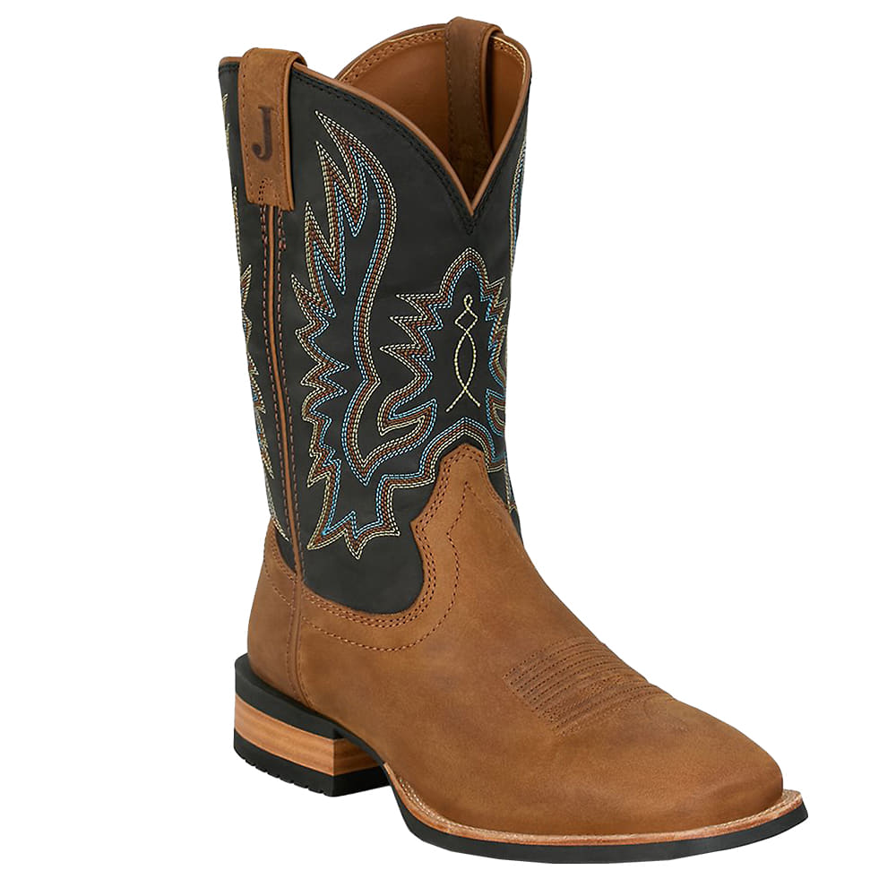 Justin Brands Footwear Justin Men's Rustle Chestnut Outlaw Boots