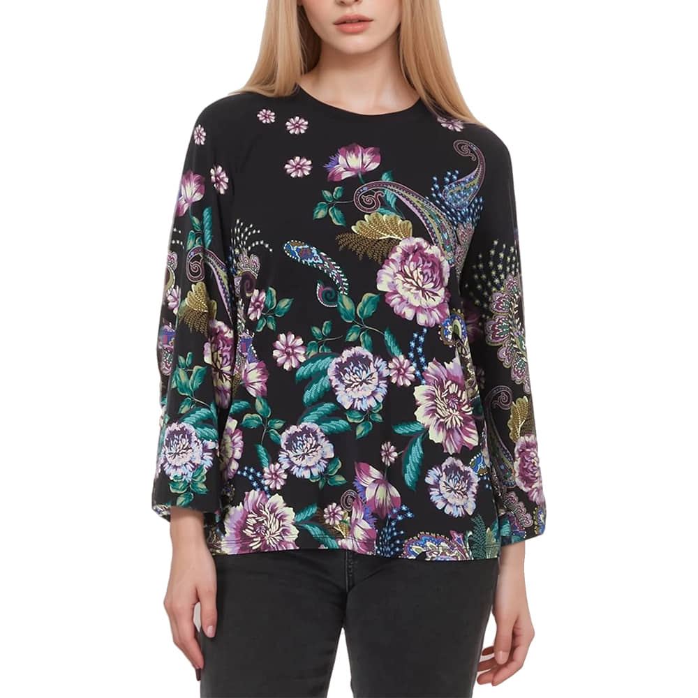 JWorkshop by JW Apparel JWorkshop By Johnny Was Janie Favorite Kimono Sleeve Women's Tee