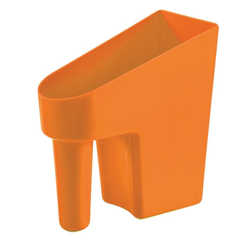 K And D Equestrian Supplies Orange Feed Scoop 1 Quart Assorted Colors