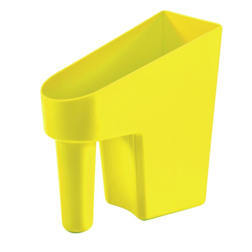 K And D Equestrian Supplies Yellow Feed Scoop 1 Quart Assorted Colors
