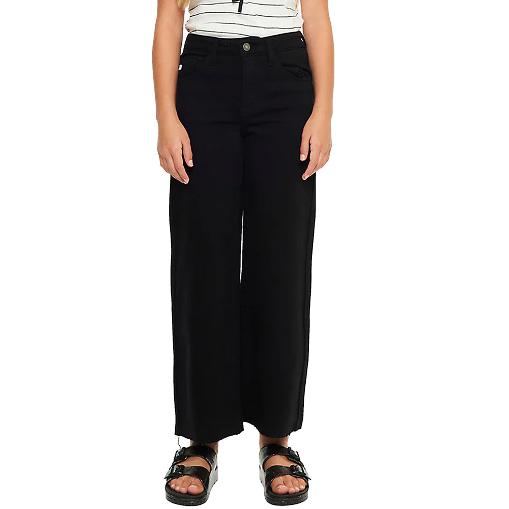Kancan Apparel Kancan Girl's Black Low Slung Horseshoe Fit Jeans