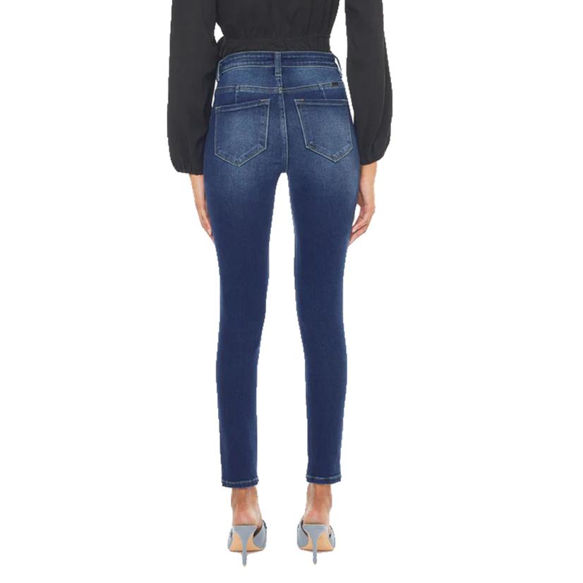 Kancan Apparel Kancan Nicole Dark Wash Super Skinny Women's Jeans