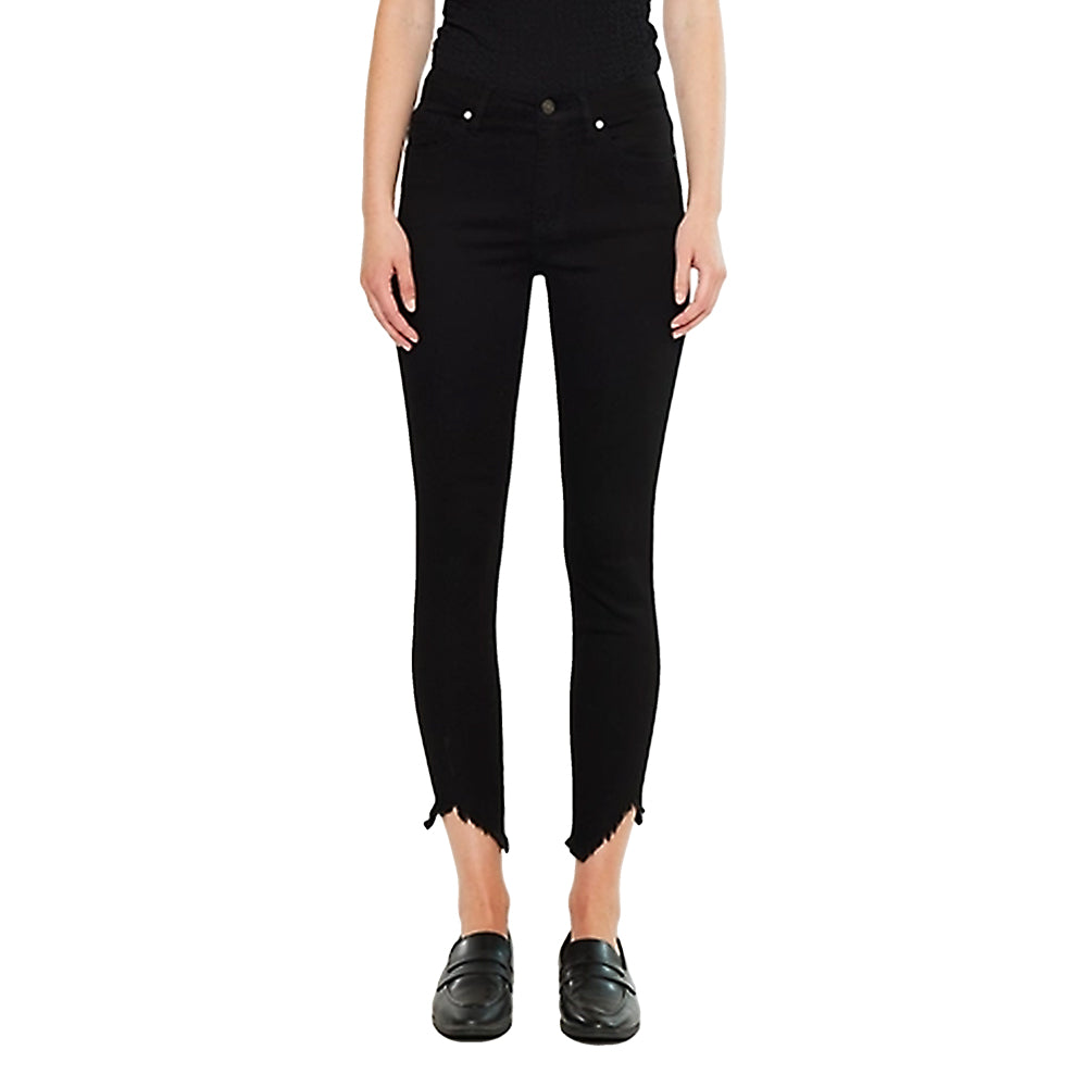 Kancan Apparel Kancan Women's Black High Rise Super Skinny Jeans