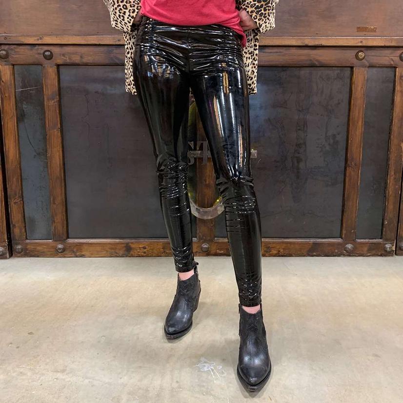 Kancan Apparel Kancan Women's Faux Leather Skinny Leggings