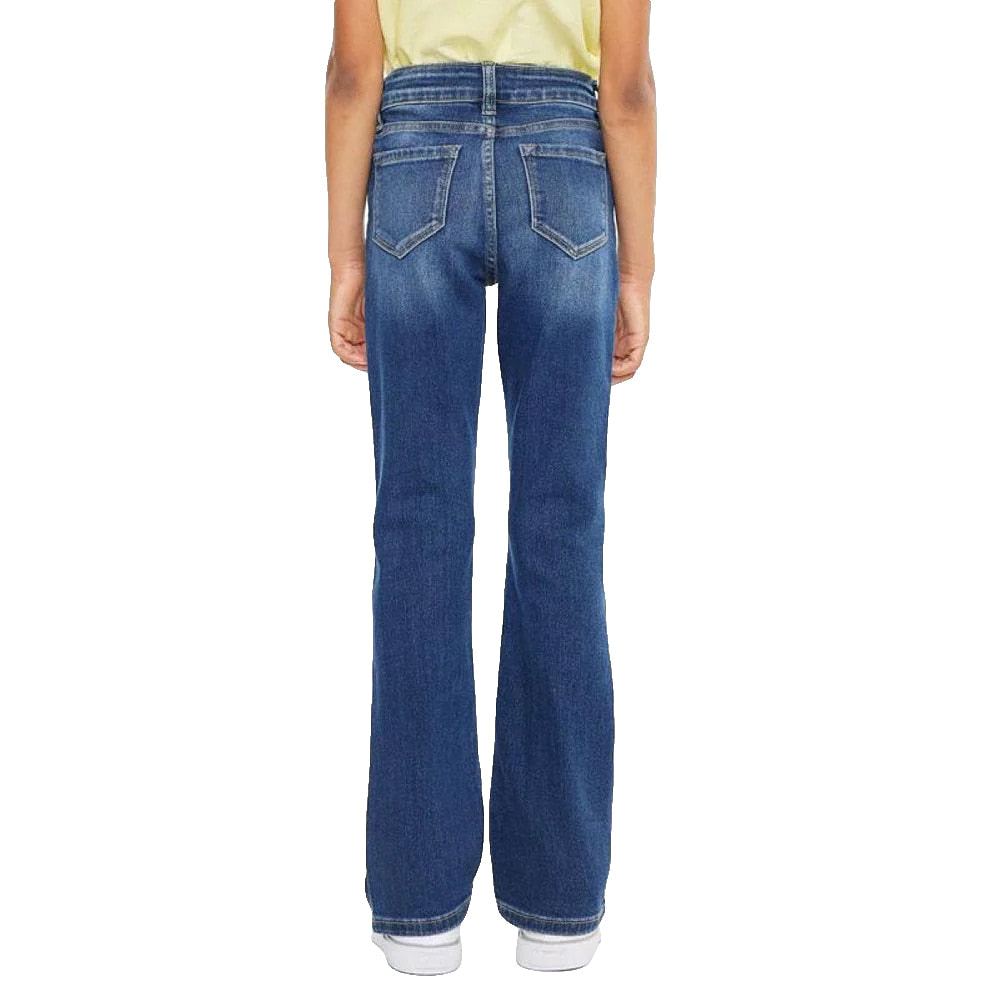 Kancan Apparel Kancan Youth Girls High Rise Medium Wash Jeans