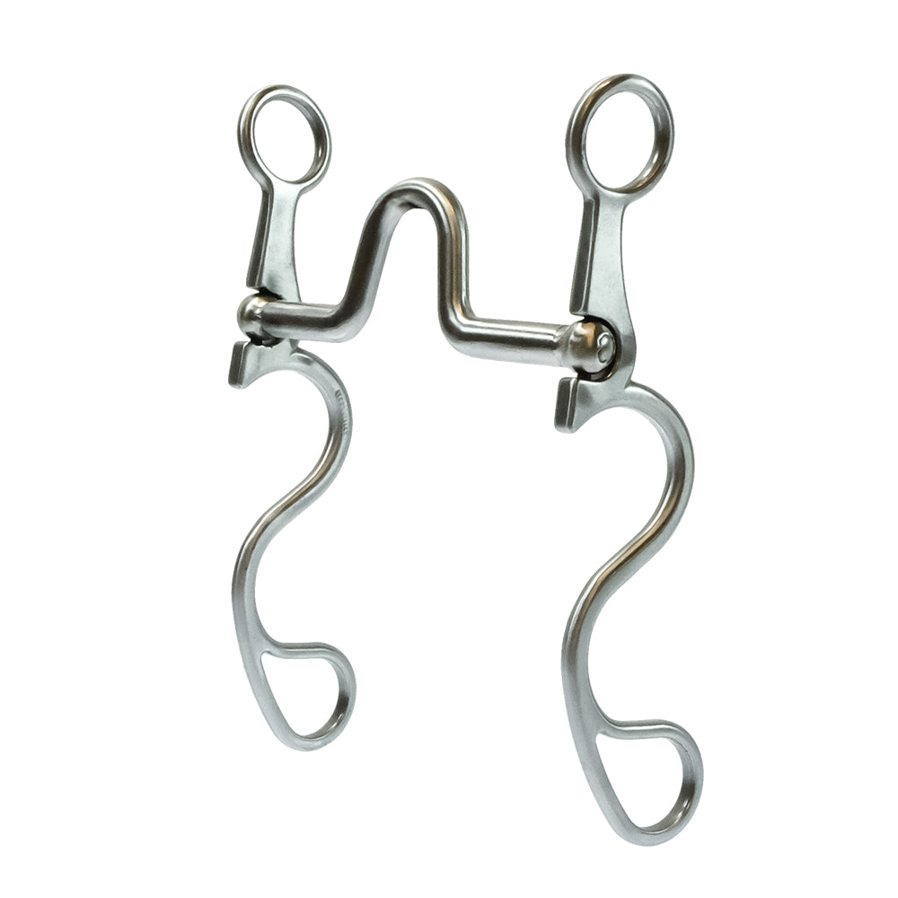 Kerry Kelley Tack Kerry Kelley Solid Port with 8 1/2" Cheek Bit