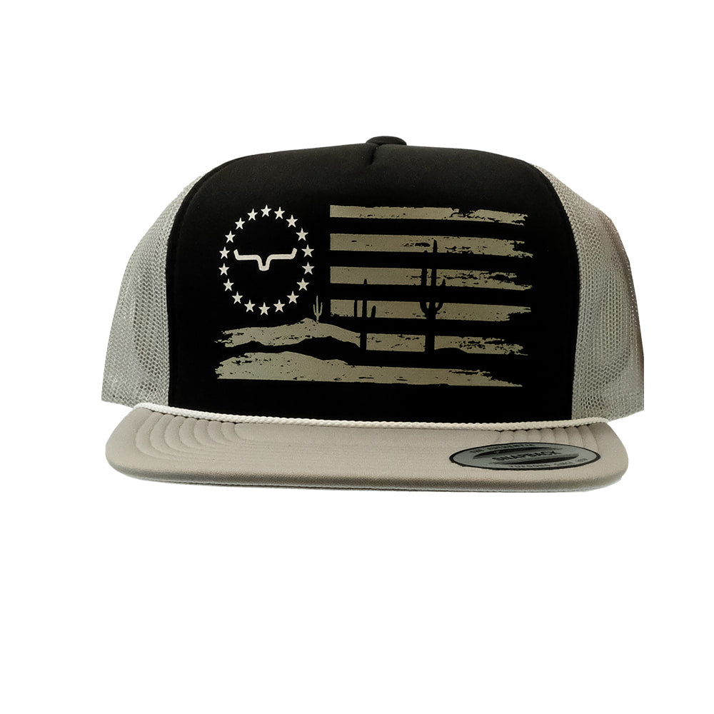 Kimes Ranch Apparel Kimes Ranch Faded Glory Foam Cap in Grey