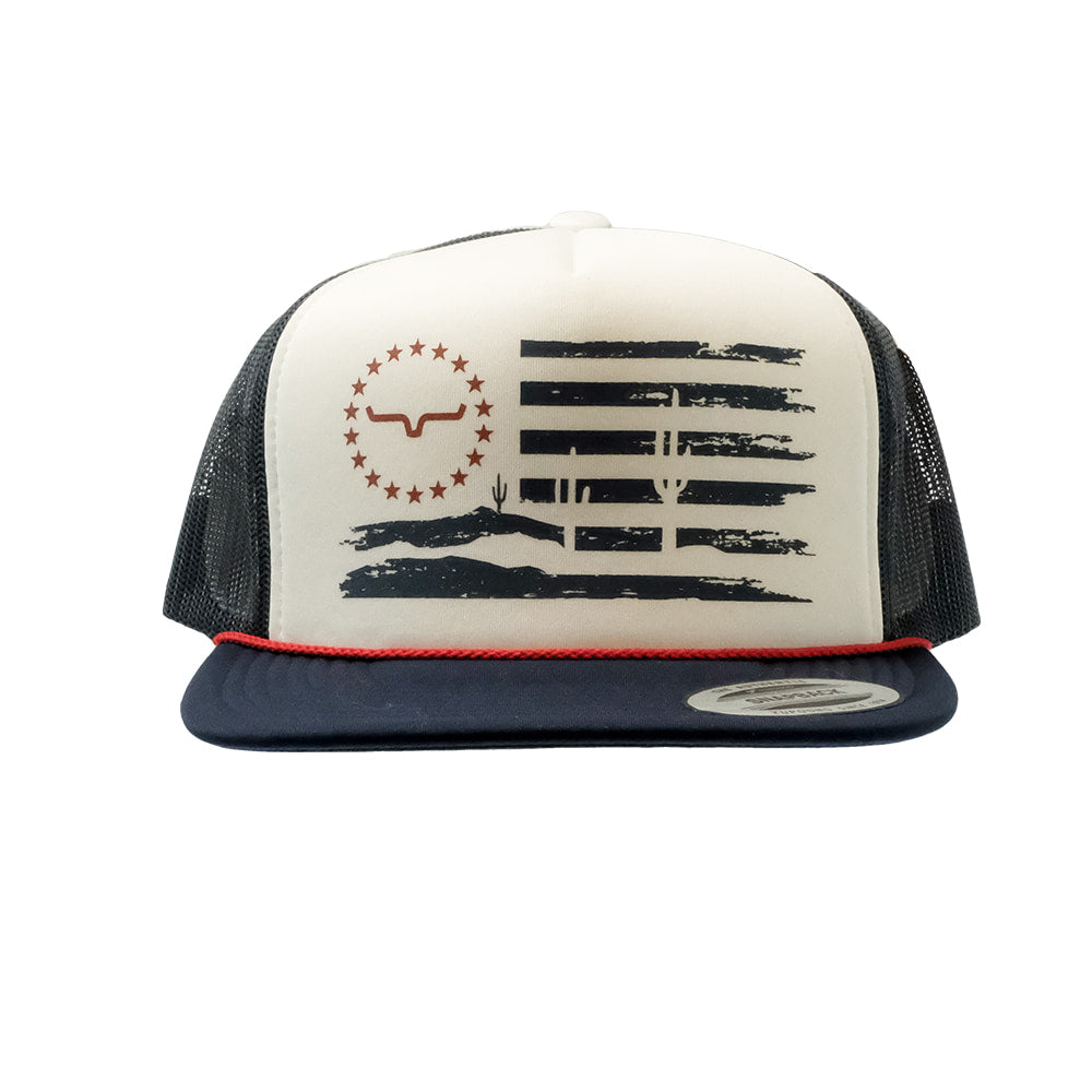 Kimes Ranch Apparel Kimes Ranch Faded Glory Foam Cap in Navy