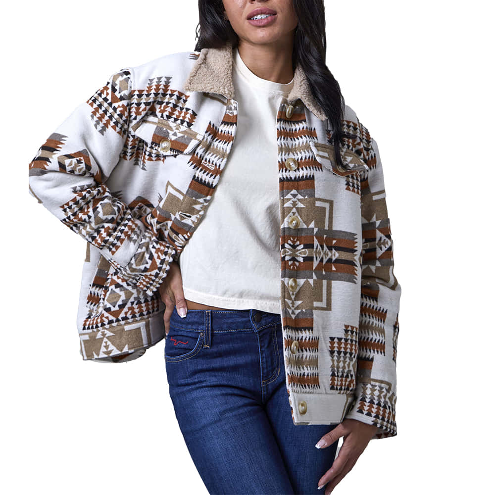 Kimes Ranch Apparel Kimes Ranch Red Rocks Women's Oatmeal Jacket