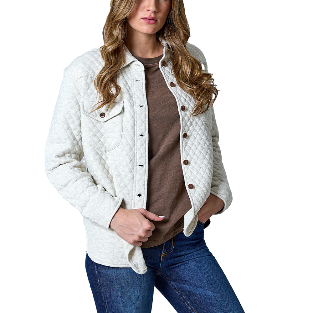 Kimes Ranch Apparel Kimes Ranch Women's Susie Quilted Shacket in Natural