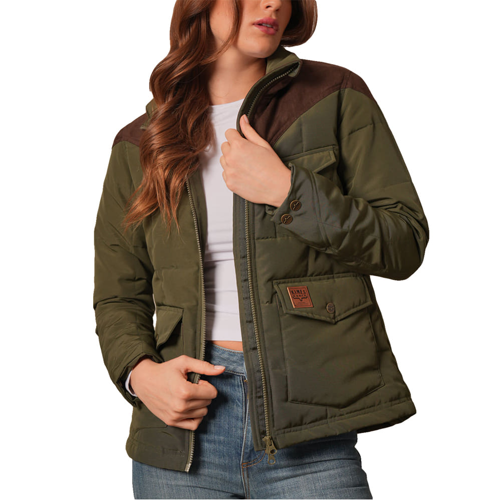 Kimes Ranch Apparel Lenora Suede Western Yoke Jacket