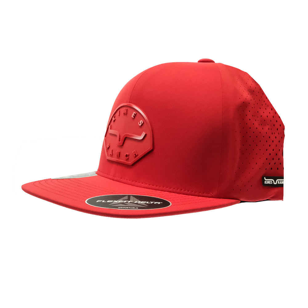 Kimes Ranch Hats Kimes Ranch Red Gilette Cap