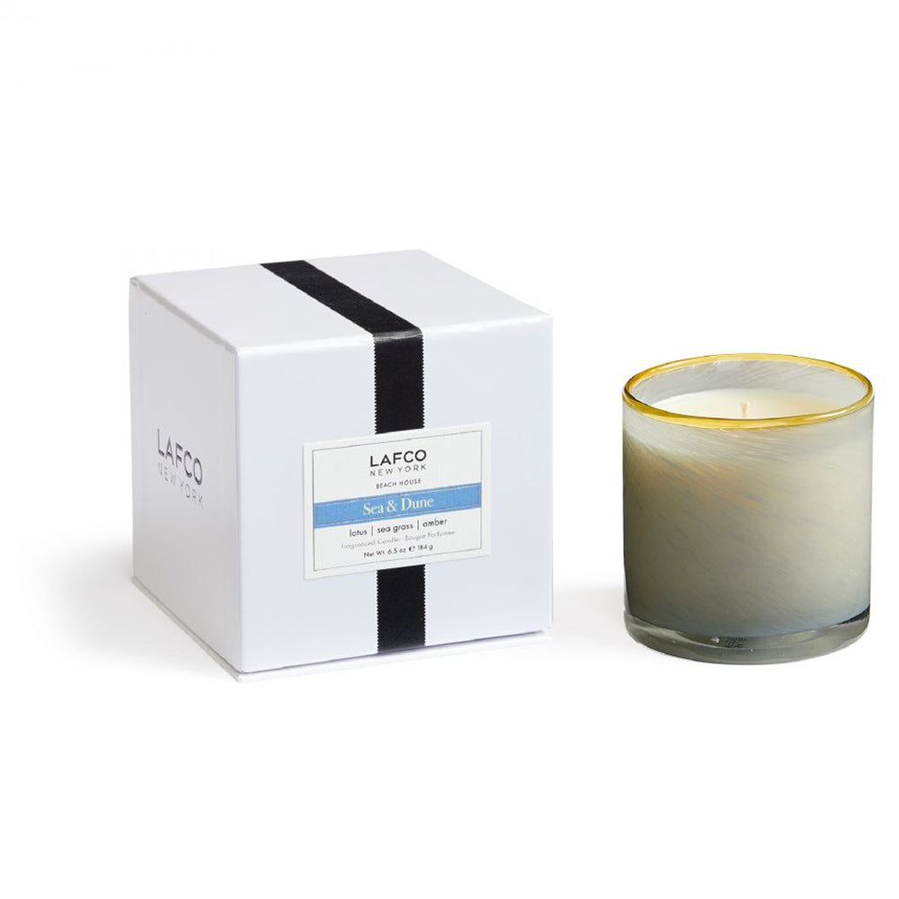 LAFCO Home Decor 6.5oz Lafco White Beach House Classic Sea And Dune Candle