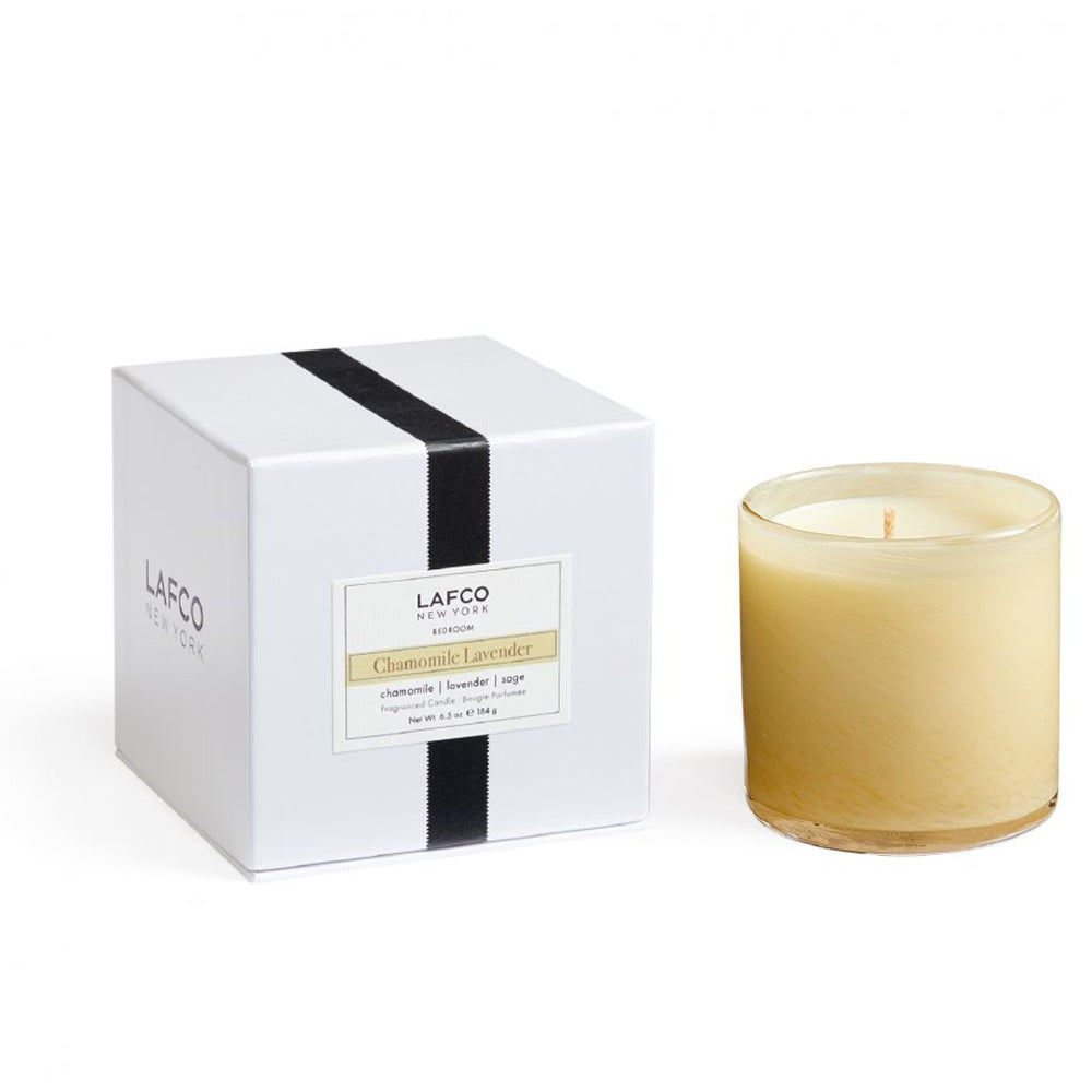 LAFCO Home Decor 6.5oz Lafco White Master Bedroom Classic Chamomile And Lavender Candle