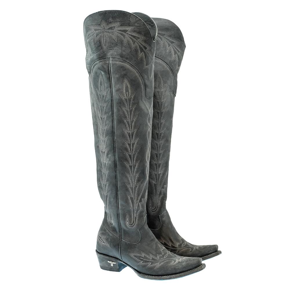 Lane Boot Company Footwear Lane Black Lexington OTK Women's Boots