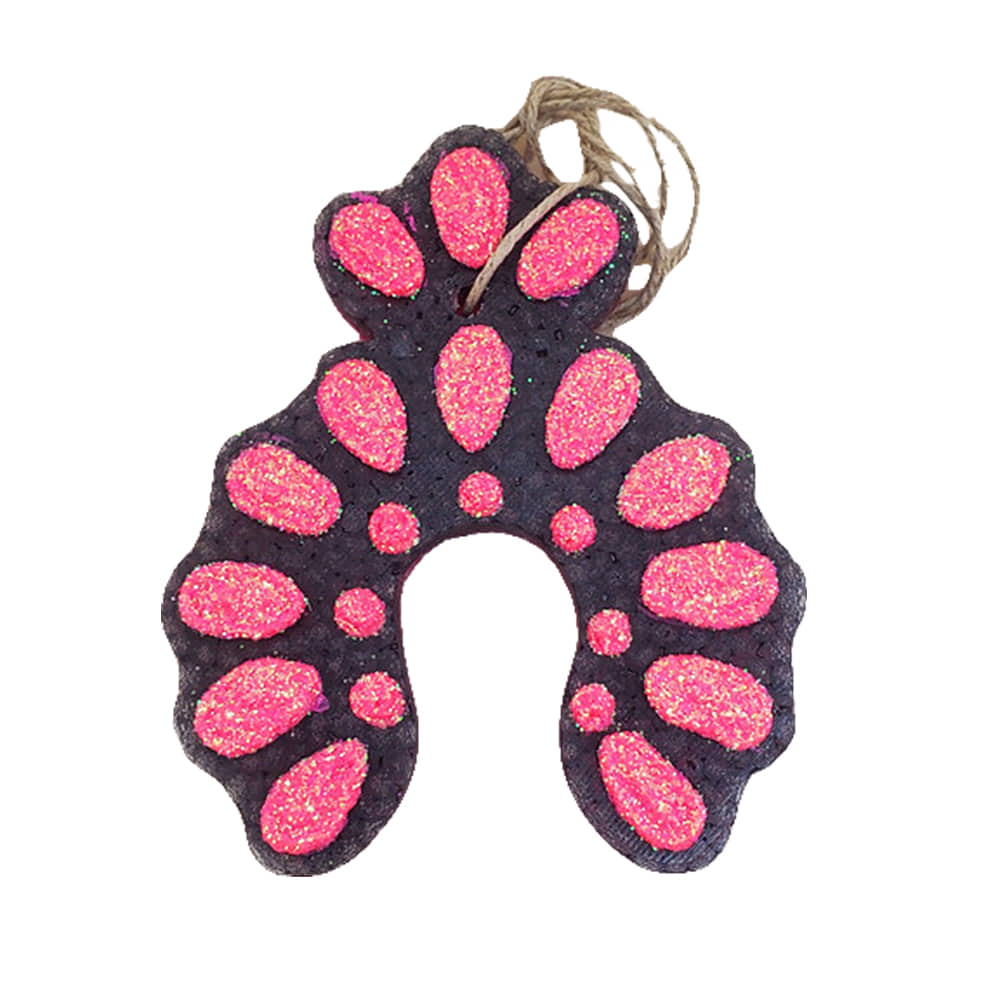 Leafcutter Candle Co Home Decor OSFA Leafcutter Black And Pink Strawberry Leather Squash Blossom Freshie Air Freshener