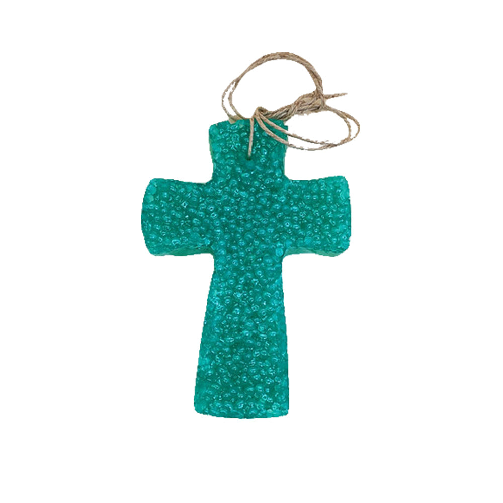 Leafcutter Candle Co. Other Osfa Leafcutter Multicolor Naked Cowboy Teal Cross Freshie Air Freshener