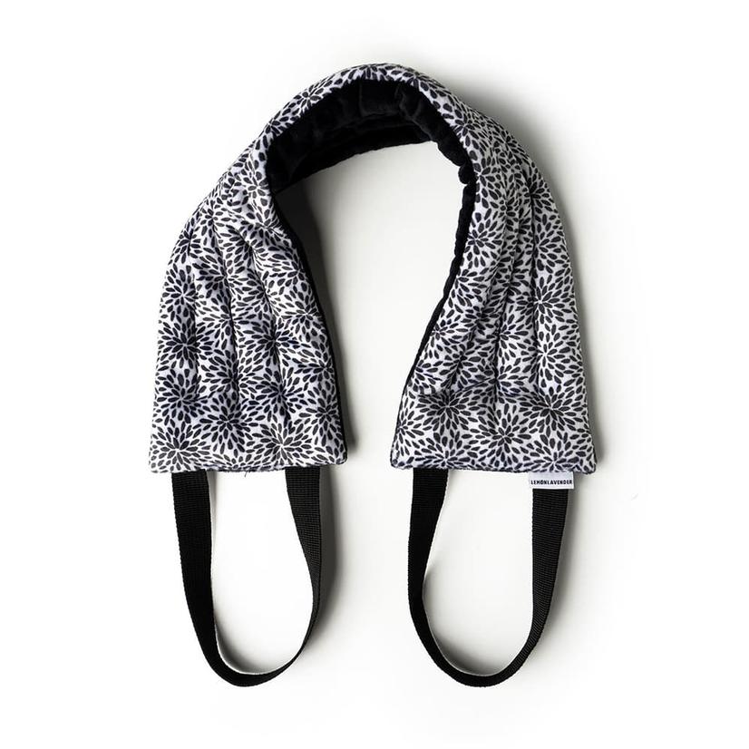 Lemon Lavender Other OSFA / Black/White Lemon Lavender Hot Stuff Heated Neck Wrap