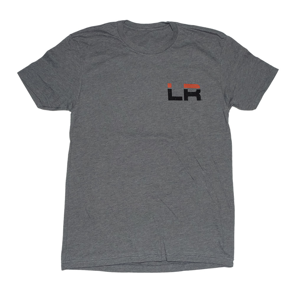 Let's Rope Apparel Let's Rope Apparel Men's Let It Lay Short Sleeve Heather Heavy Metal Shirt