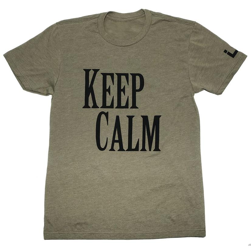 Let's Rope Apparel Let's Rope Green Keep Calm and Rope On Short Sleeve Tee Shirt