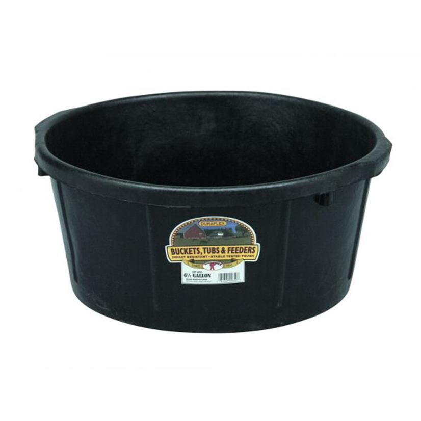 Little Giant Supplies 6.5 Gallon Little Giant Rubber Feed Pan 6.5 Gallon