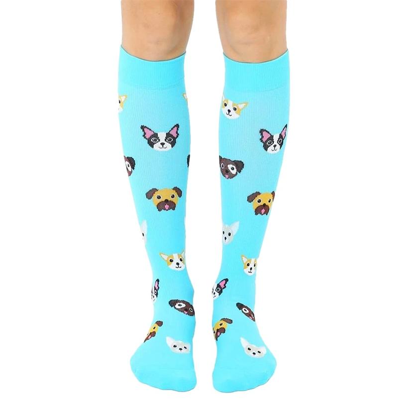 Living Royal Apparel OSFA / MULTI Dog Compression Socks by Living Royal
