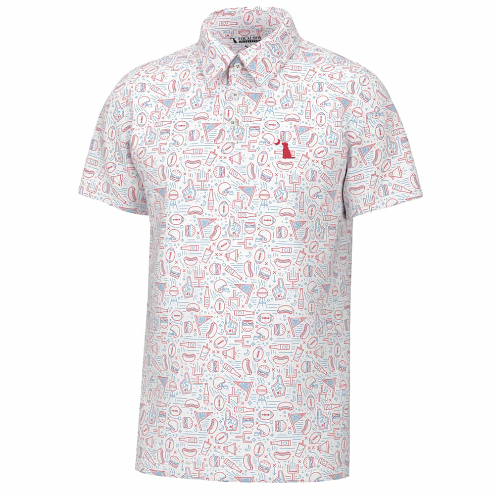 Local Boy Outfitters Apparel Local Boy Outfitters Men's Tailgate Short Sleeve Polo
