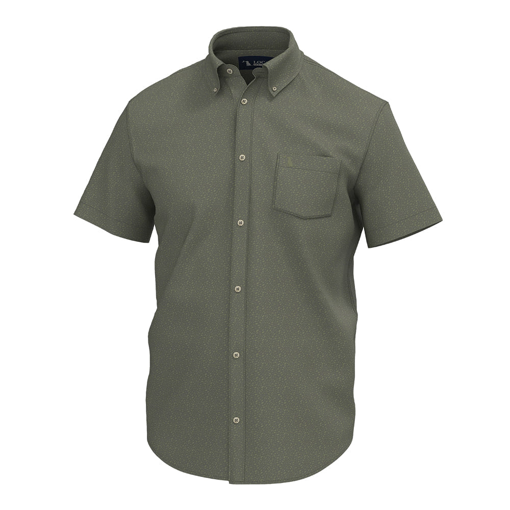 Local Boy Outfitters Apparel Lowcountry Short Sleeve Button Down