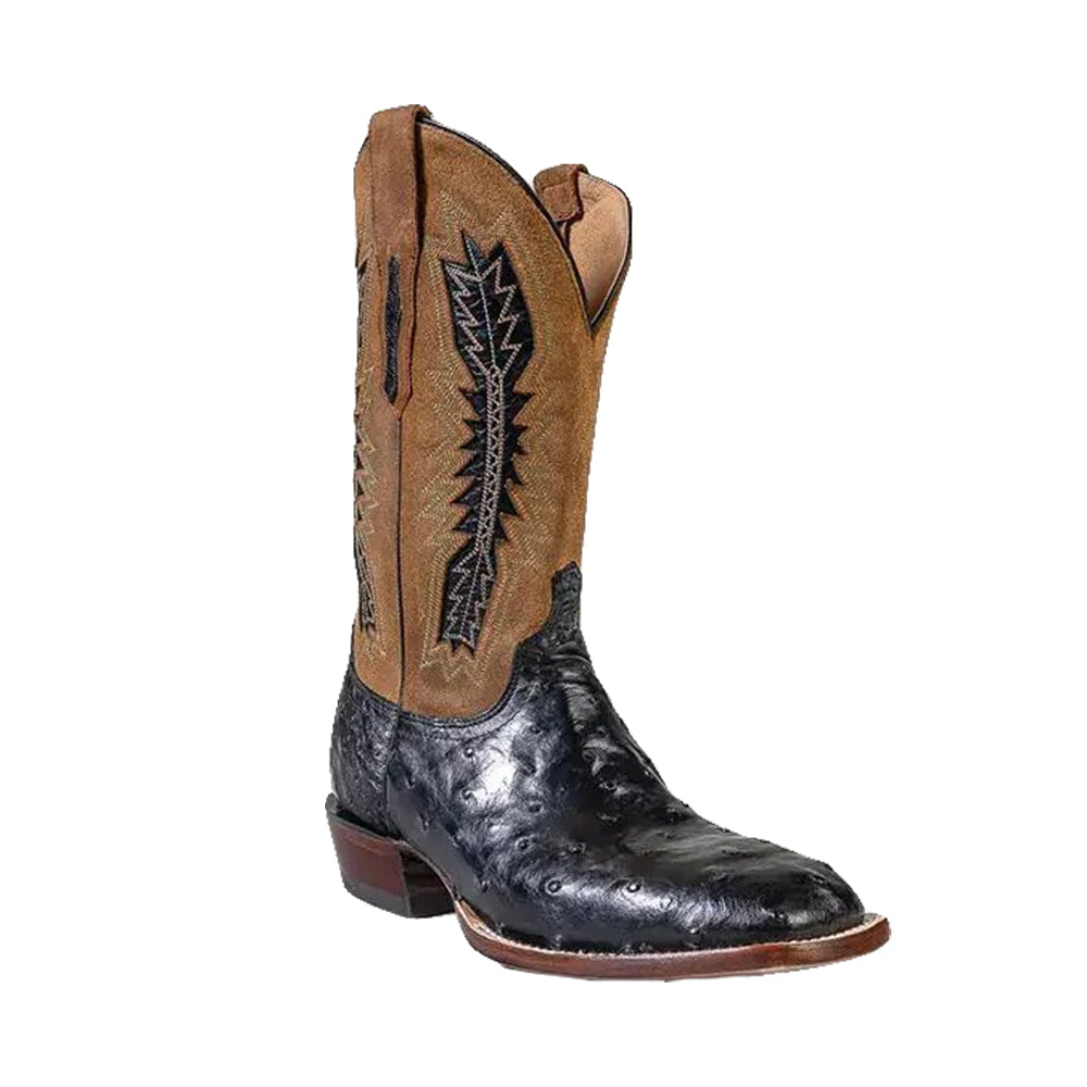 Lucchese, Inc Footwear Lucchese, Inc Men's Roscoe Full Quill Ostrich Boots