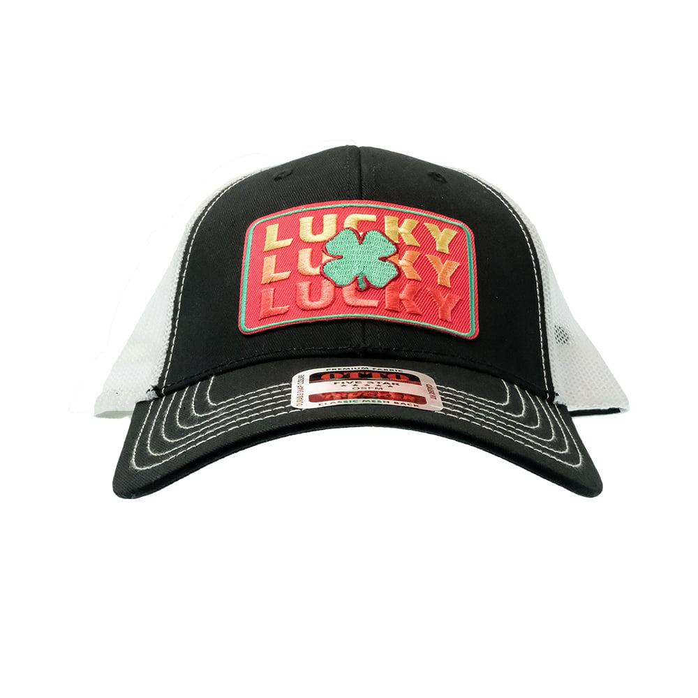 Lucky Chuck Hats Lucky Chuck Lucky Trio Patch Cap