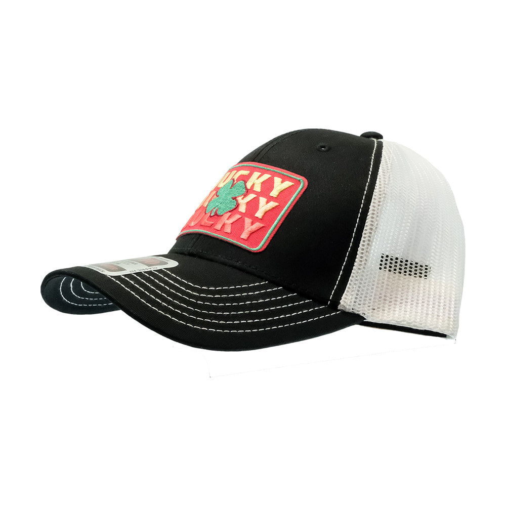 Lucky Chuck Hats Lucky Chuck Lucky Trio Patch Cap