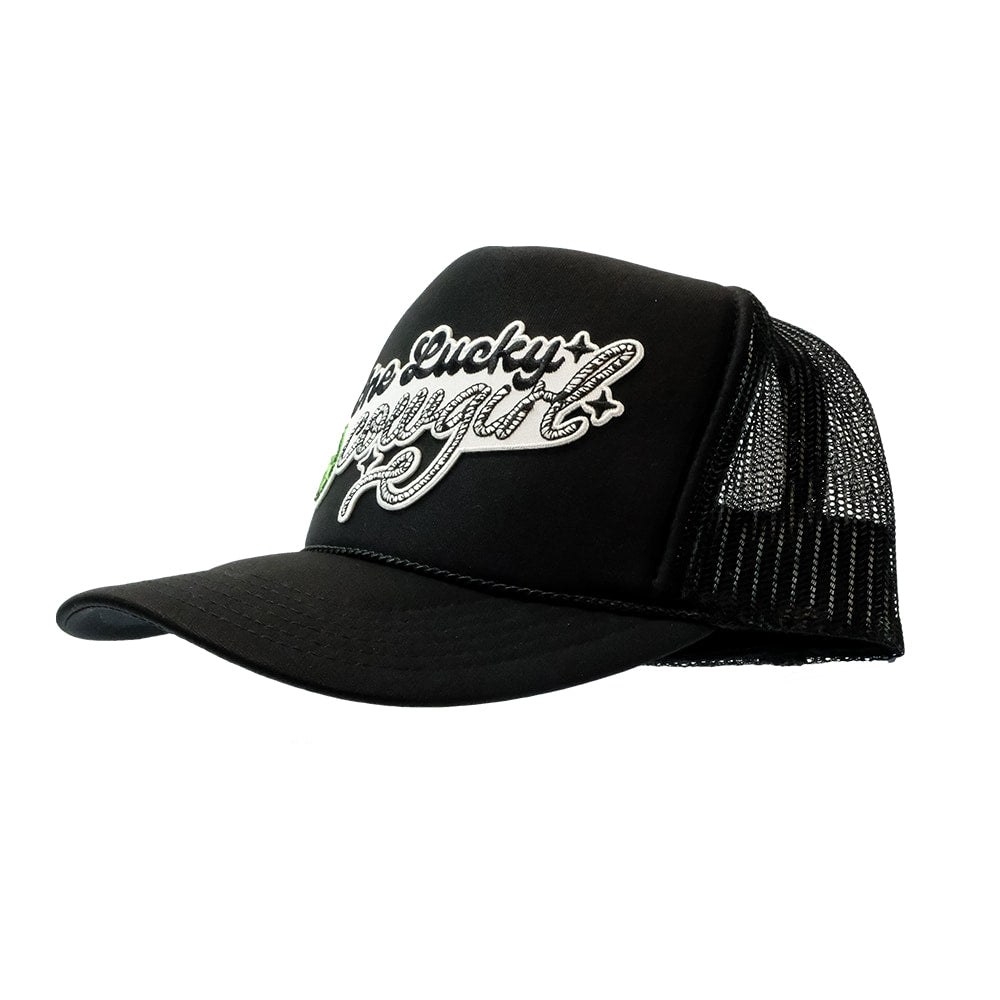 Lucky Chuck Hats Lucky Chuck  One Lucky Cowgirl Patch Foamie Trucker Cap