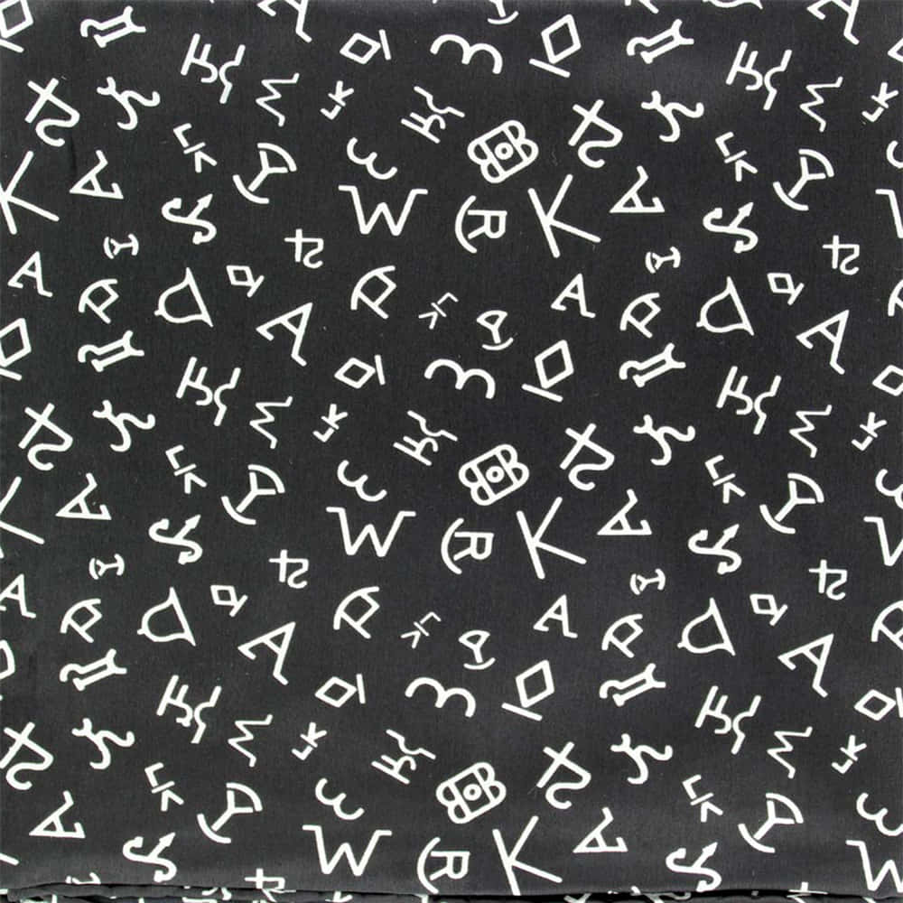 M & F Western Apparel 33"x33" / Black Brands Print Wild Rag