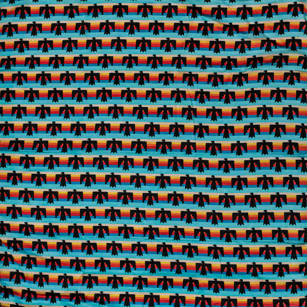 M & F Western Apparel Thunderbird / 33"X33" M&F Western Thunderbird Multicolor Wild Rag 33"x33"