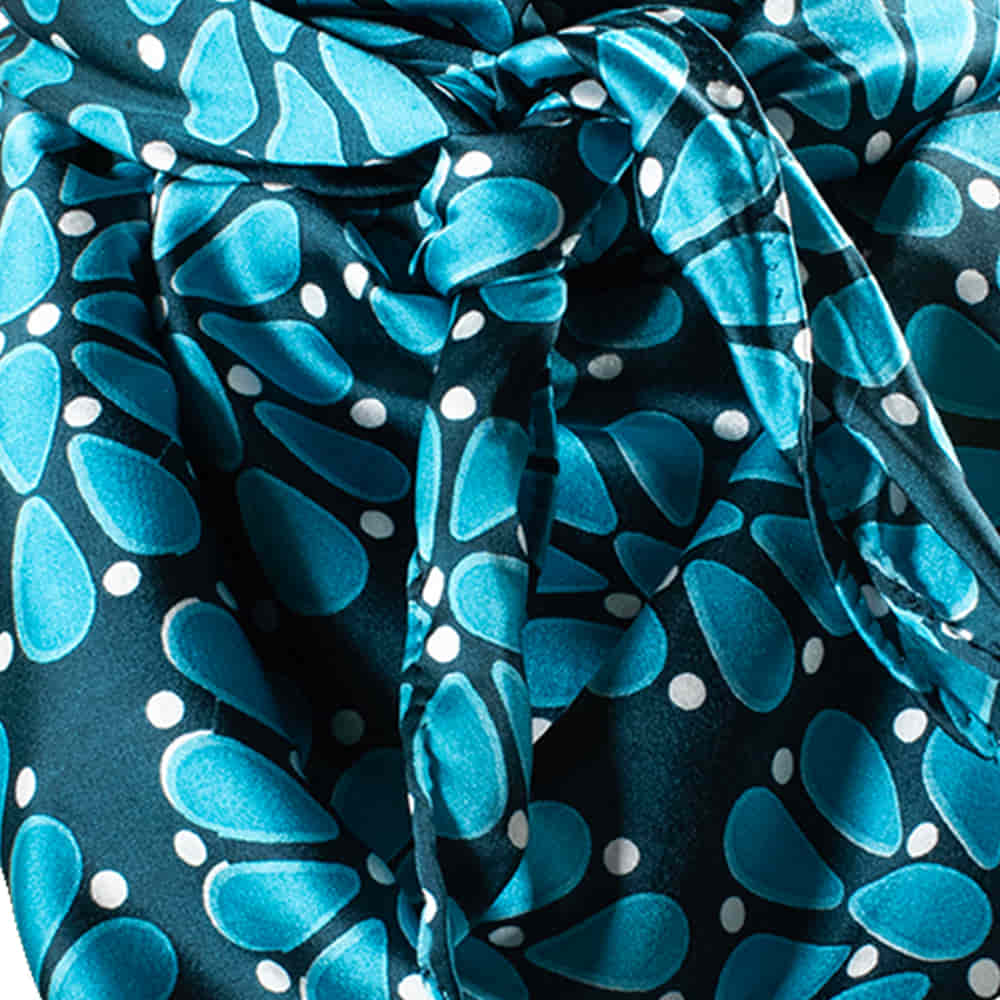 M & F Western Apparel Turquoise / 33"X33" M&F Western Wild Rag Turquoise Stone Print 33x33